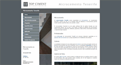 Desktop Screenshot of microcemento-tenerife.com