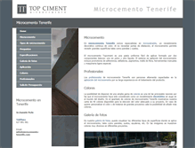 Tablet Screenshot of microcemento-tenerife.com